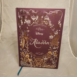 Disney Animated Classic Aladdin Hard Back Book